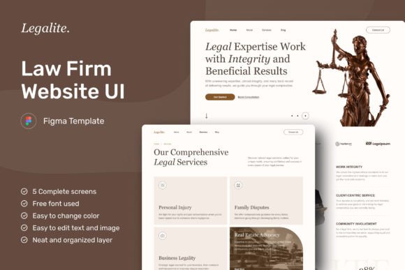 Download LegaLite - Law Firm Website - Firm Collection