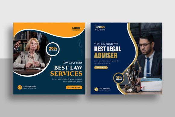 Download Law Firm Social Media Post Template - Firm Collection