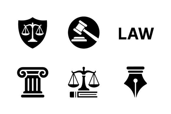 Download Law Firm Logo &amp; Legal Icon Set - Firm Collection
